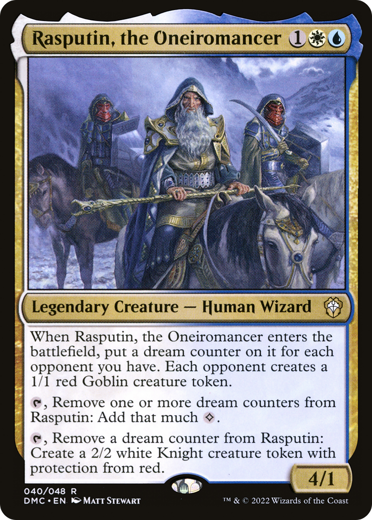 Rasputin, the Oneiromancer [Dominaria United Commander] | Grognard Games