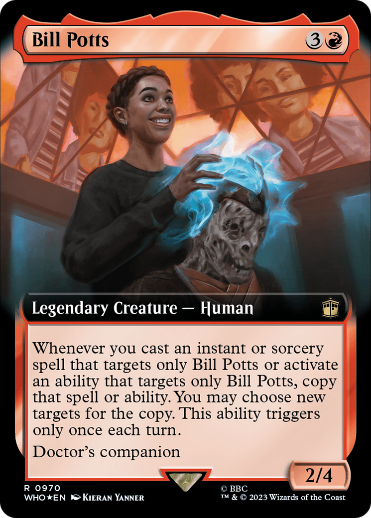 Bill Potts (Extended Art) (Surge Foil) [Doctor Who] | Grognard Games