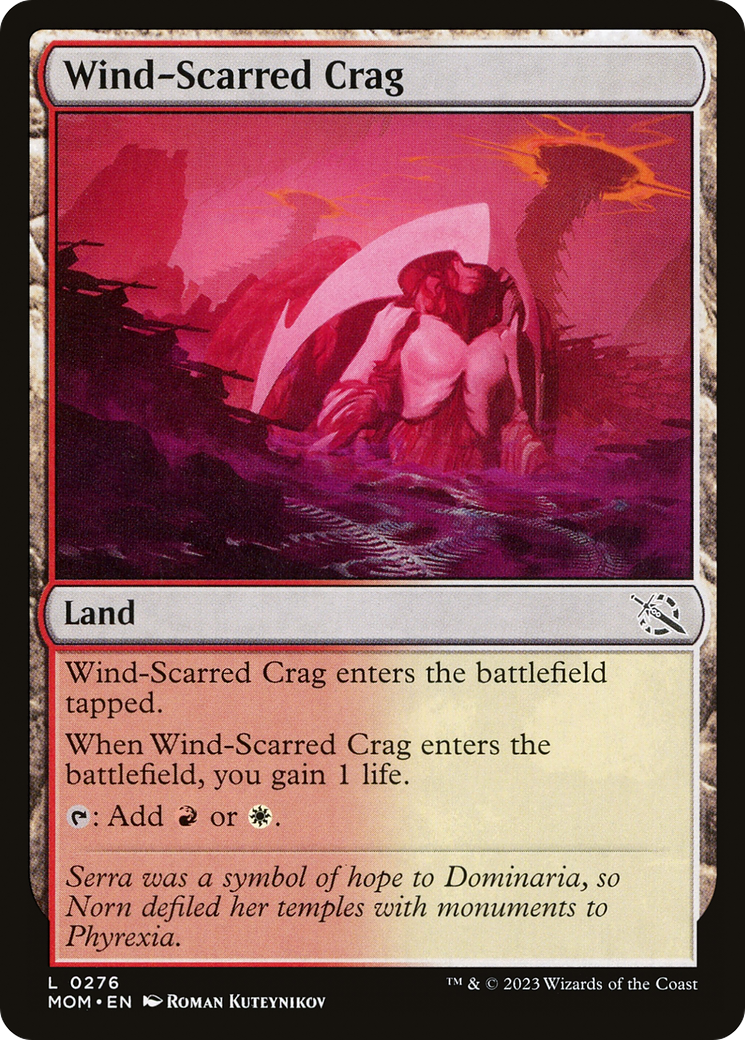 Wind-Scarred Crag [March of the Machine] | Grognard Games