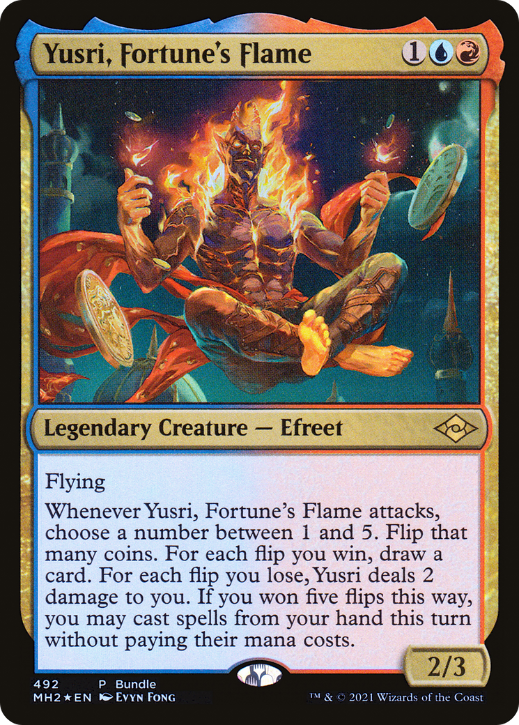 Yusri, Fortune's Flame (Bundle) [Modern Horizons 2] | Grognard Games