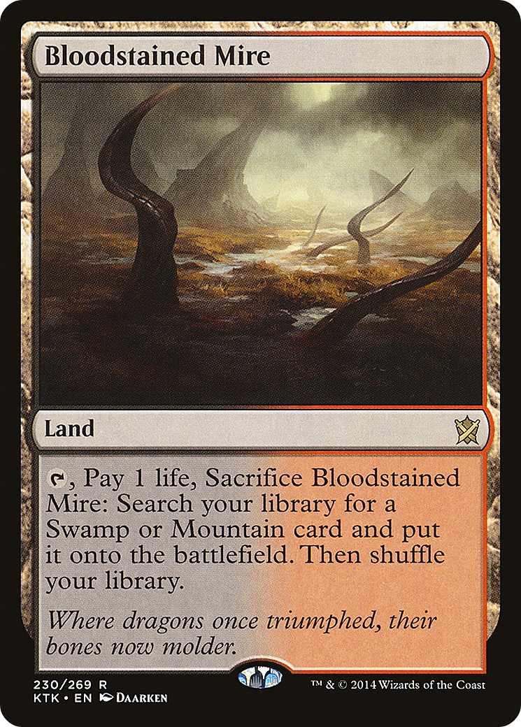 Bloodstained Mire [Khans of Tarkir] | Grognard Games