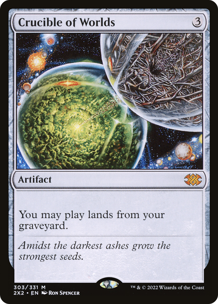 Crucible of Worlds [Double Masters 2022] | Grognard Games