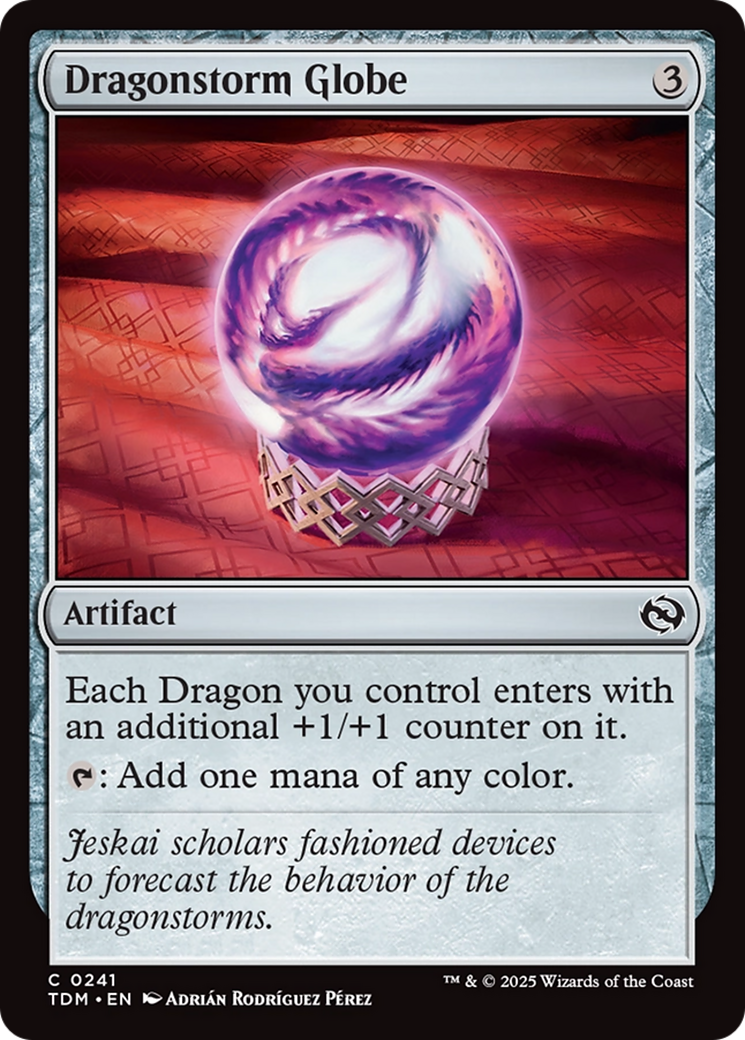 Dragonstorm Globe [Tarkir: Dragonstorm] | Grognard Games