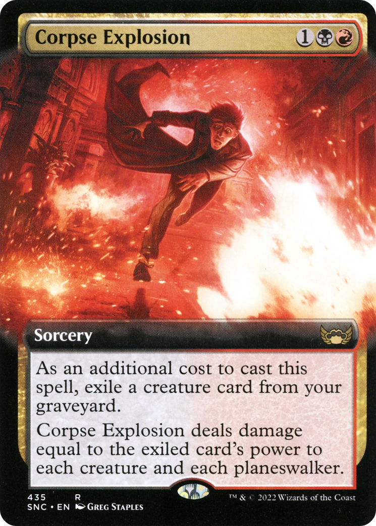 Corpse Explosion (Extended Art) [Streets of New Capenna] | Grognard Games