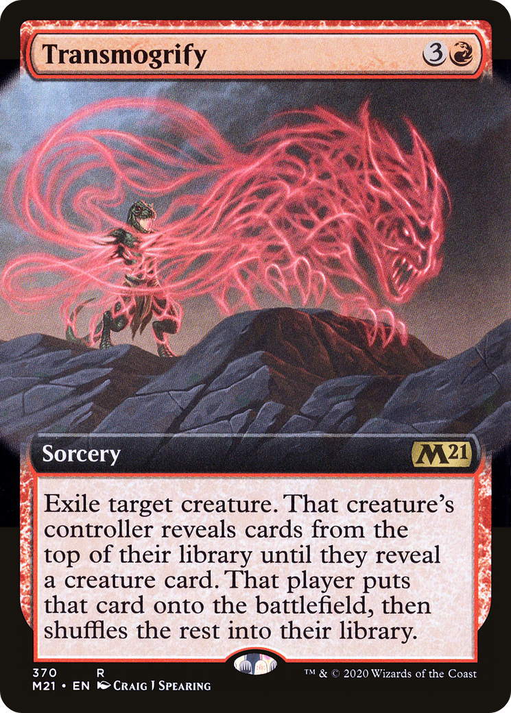 Transmogrify (Extended) [Core Set 2021] | Grognard Games