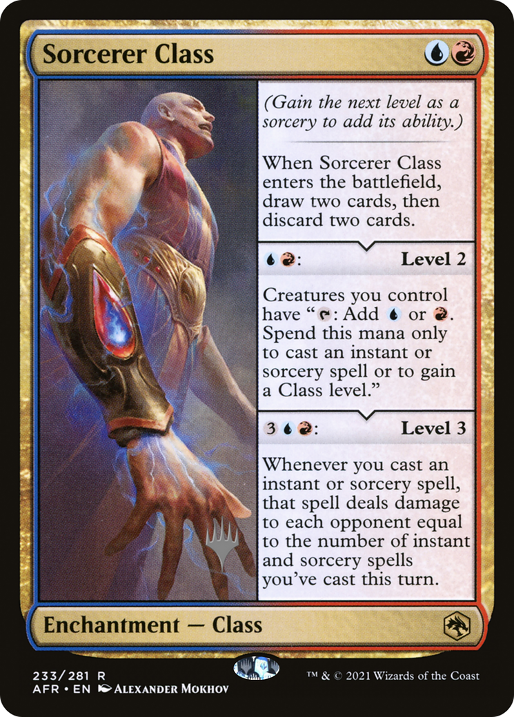 Sorcerer Class (Promo Pack) [Dungeons & Dragons: Adventures in the Forgotten Realms Promos] | Grognard Games