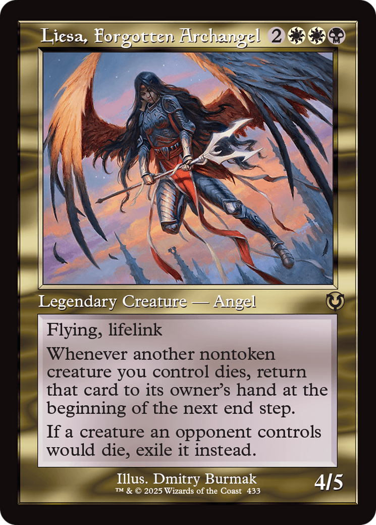 Liesa, Forgotten Archangel (Retro Frame) [Innistrad Remastered] | Grognard Games