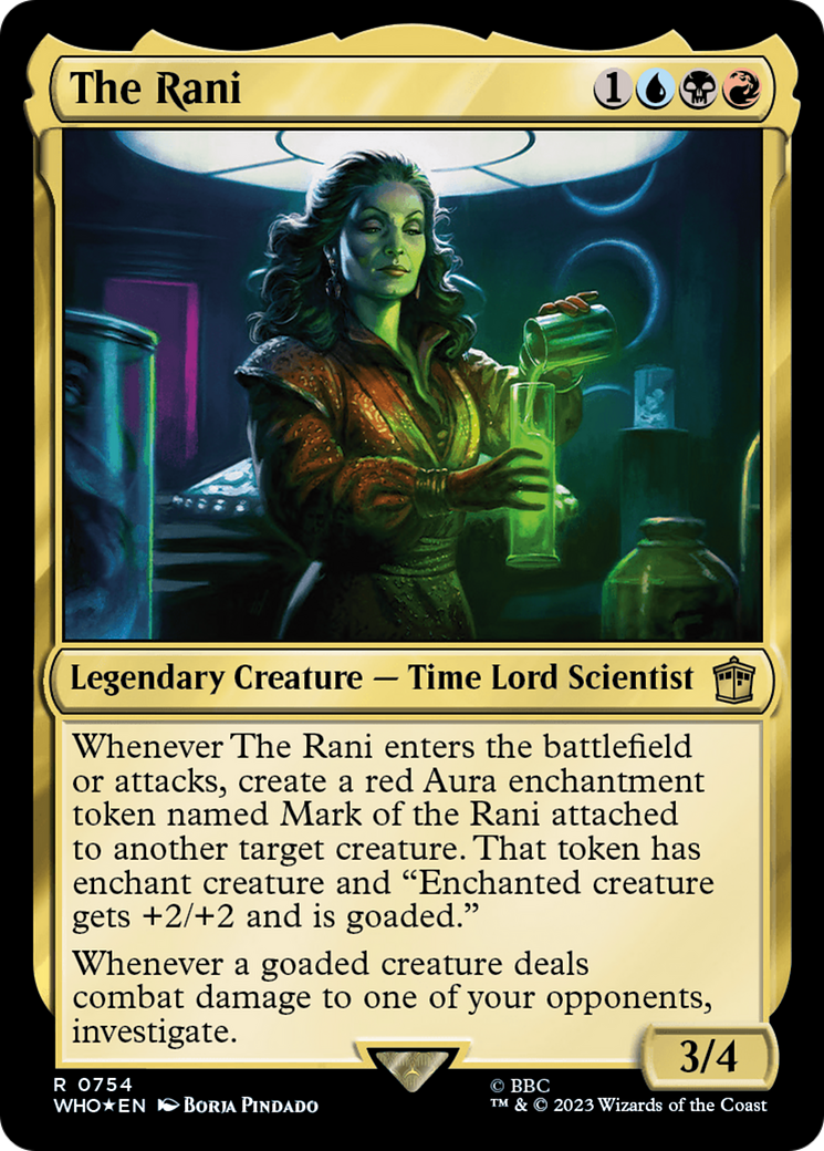 The Rani (Surge Foil) [Doctor Who] | Grognard Games
