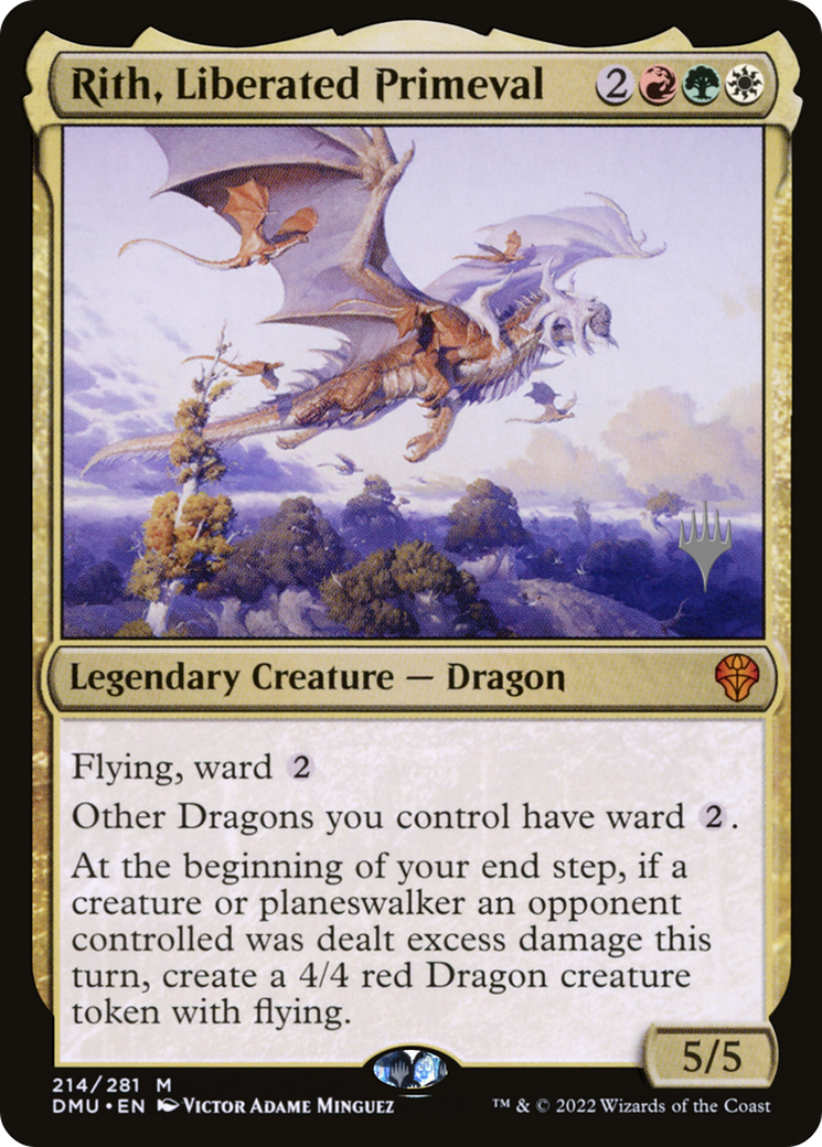 Rith, Liberated Primeval (Promo Pack) [Dominaria United Promos] | Grognard Games