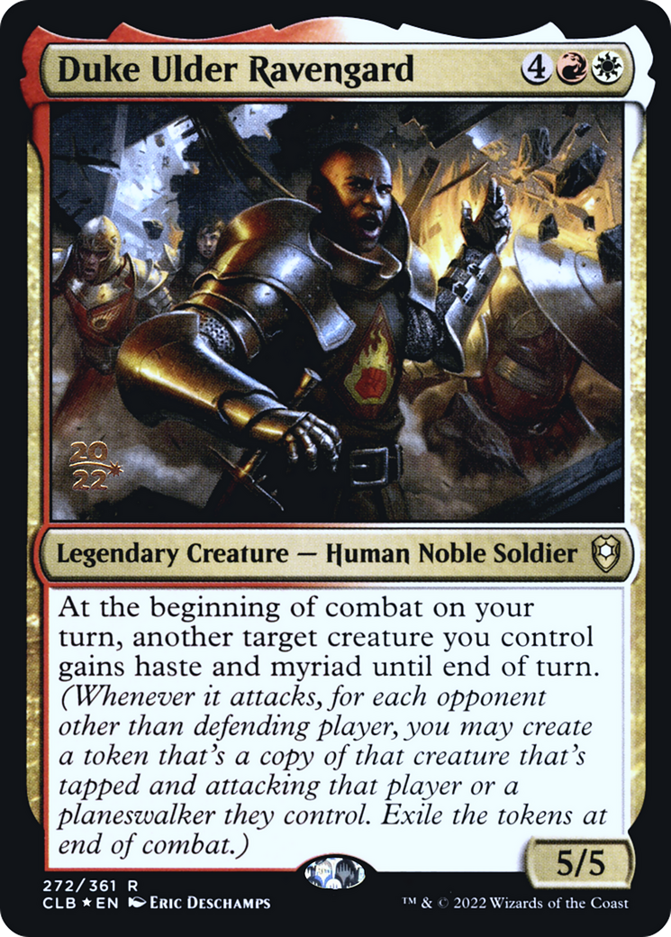 Duke Ulder Ravengard [Commander Legends: Battle for Baldur's Gate Prerelease Promos] | Grognard Games