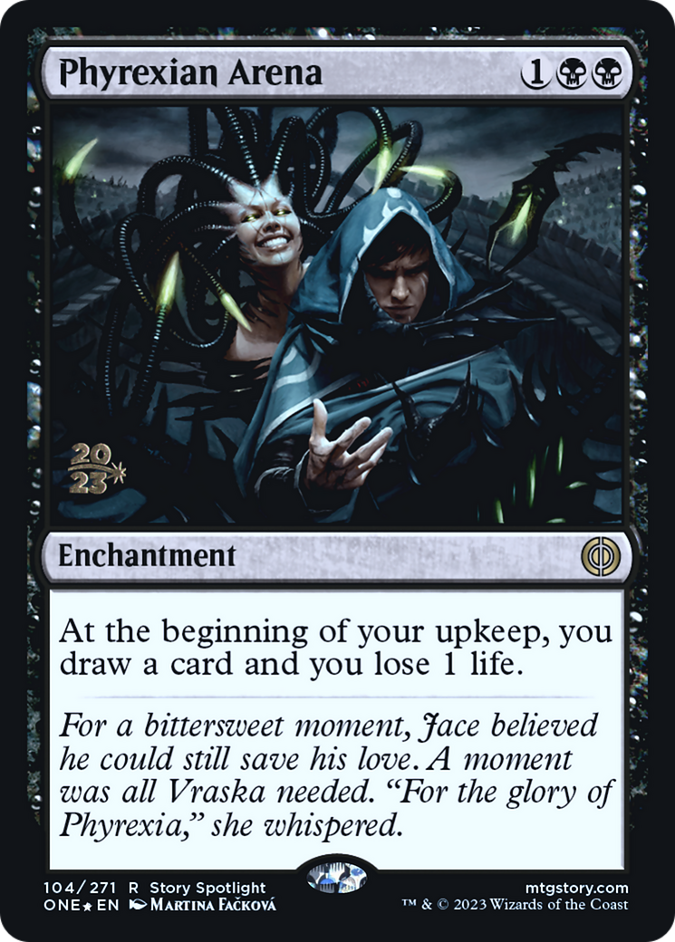 Phyrexian Arena [Phyrexia: All Will Be One Prerelease Promos] | Grognard Games