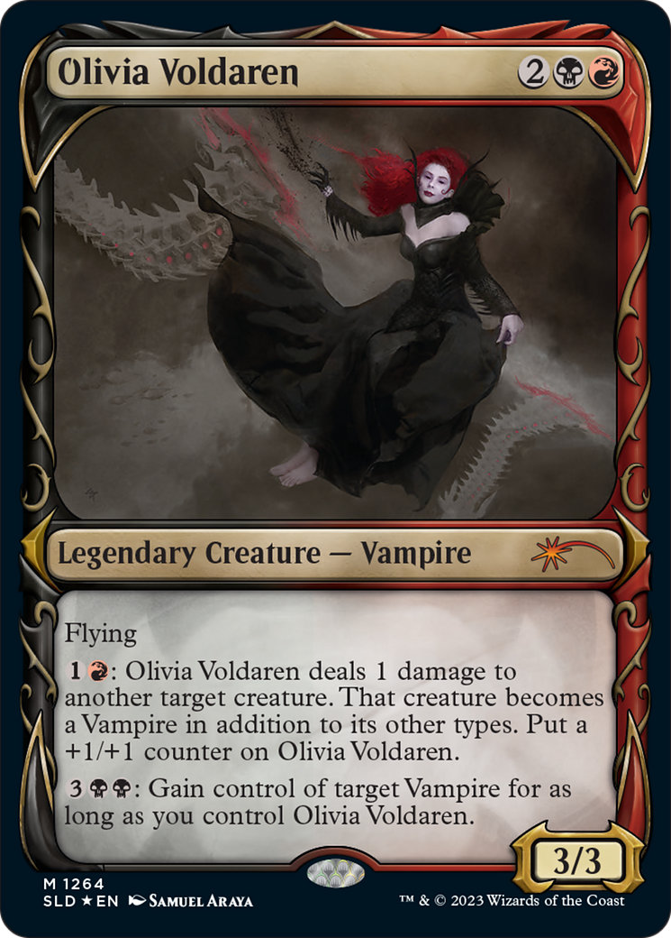 Olivia Voldaren (Halo Foil) [Secret Lair Drop Series] | Grognard Games