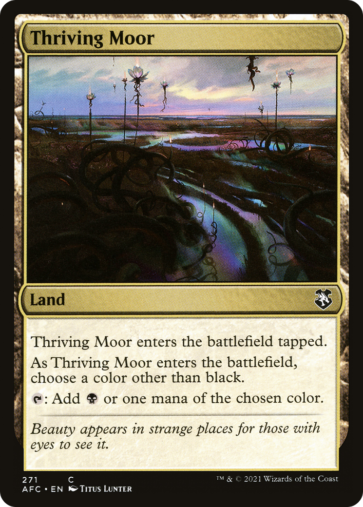 Thriving Moor [Dungeons & Dragons: Adventures in the Forgotten Realms Commander] | Grognard Games