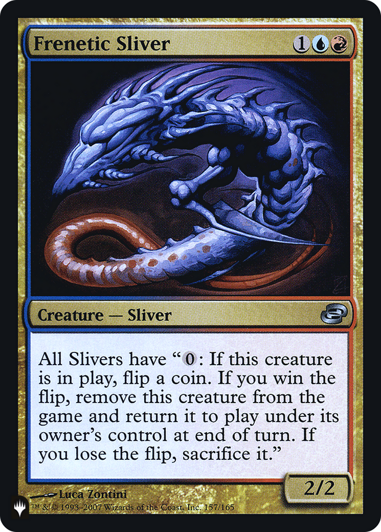 Frenetic Sliver [Secret Lair: Heads I Win, Tails You Lose] | Grognard Games