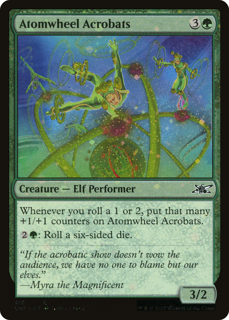 Atomwheel Acrobats (Galaxy Foil) [Unfinity] | Grognard Games