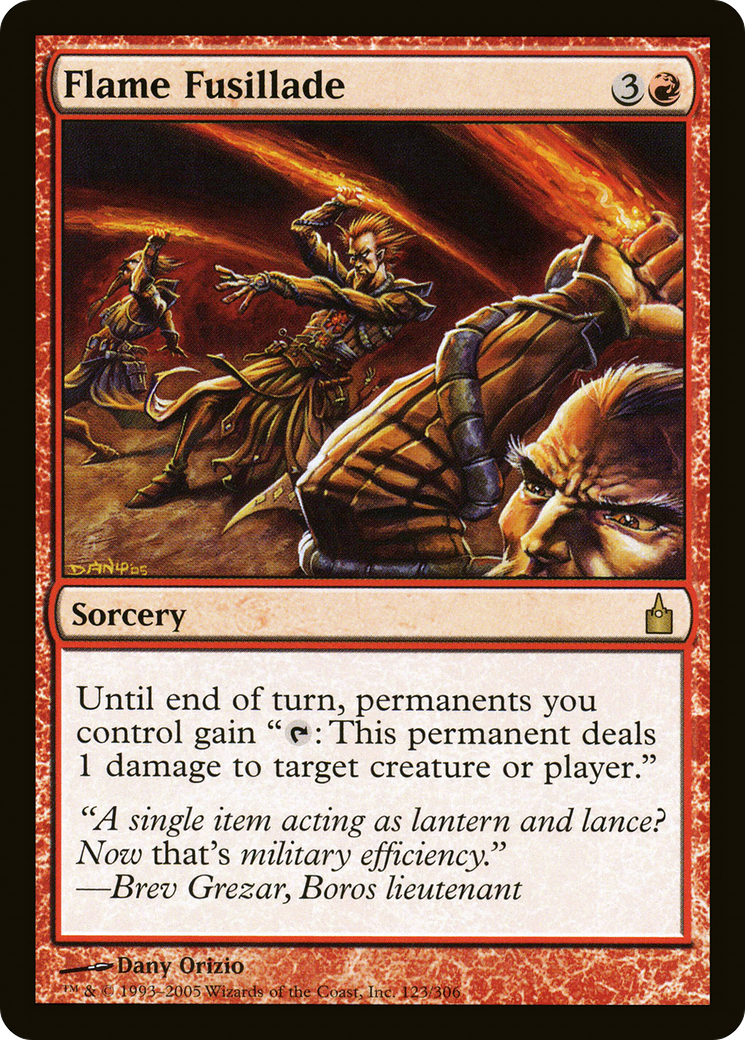 Flame Fusillade [Ravnica: City of Guilds] | Grognard Games