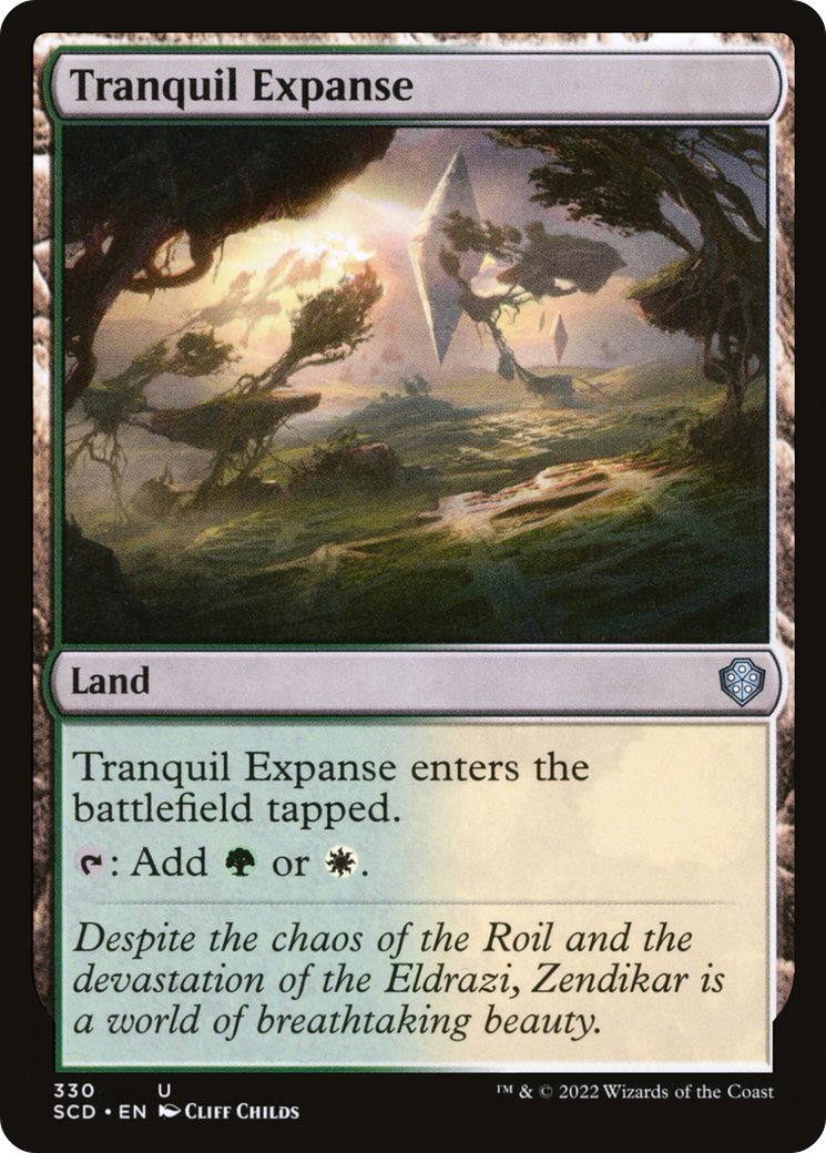 Tranquil Expanse [Starter Commander Decks] | Grognard Games