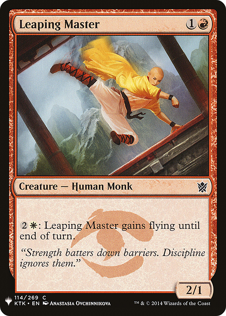 Leaping Master [Mystery Booster] | Grognard Games