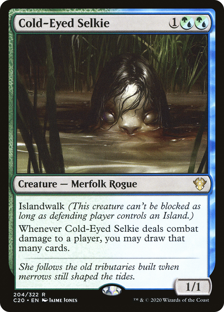 Cold-Eyed Selkie [Commander 2020] | Grognard Games