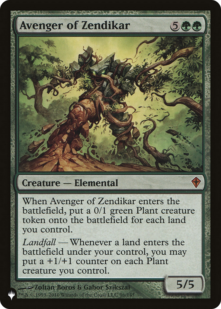 Avenger of Zendikar [The List] | Grognard Games