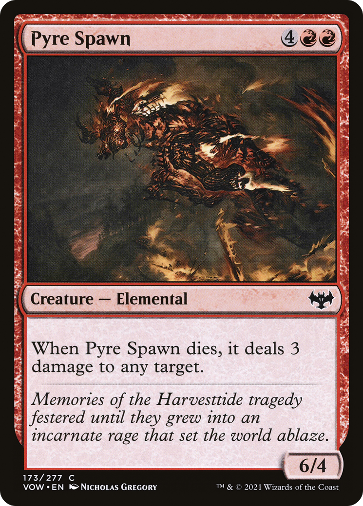Pyre Spawn [Innistrad: Crimson Vow] | Grognard Games