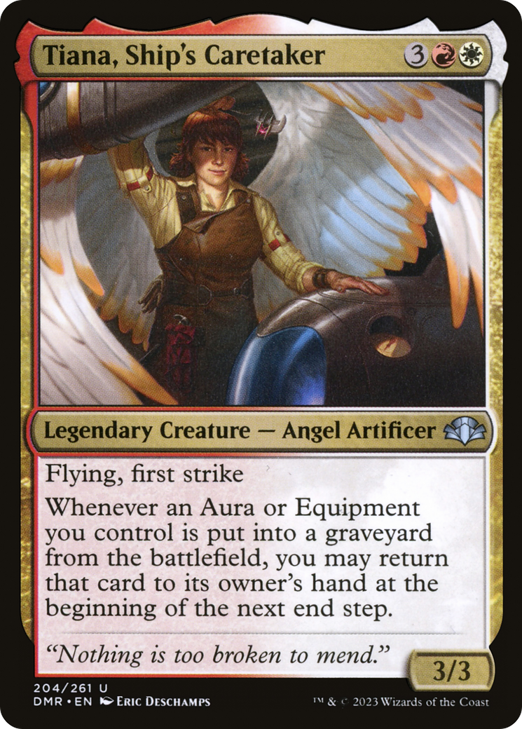 Tiana, Ship's Caretaker [Dominaria Remastered] | Grognard Games