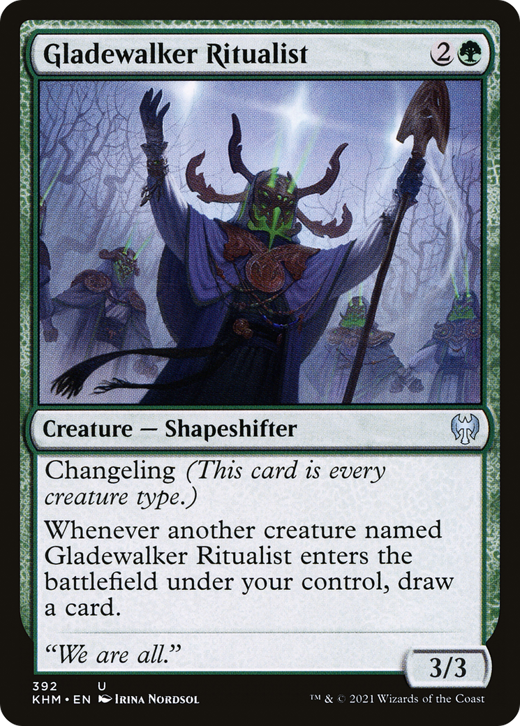 Gladewalker Ritualist [Kaldheim] | Grognard Games