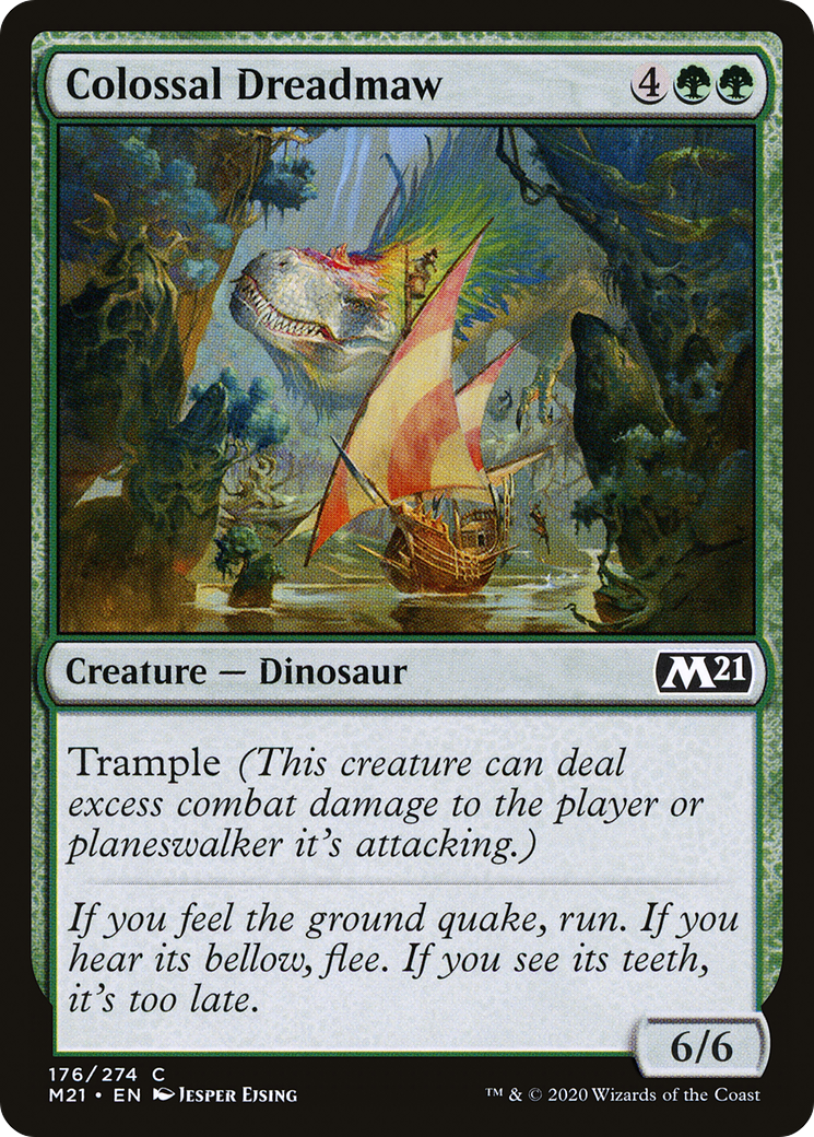 Colossal Dreadmaw [Core Set 2021] | Grognard Games