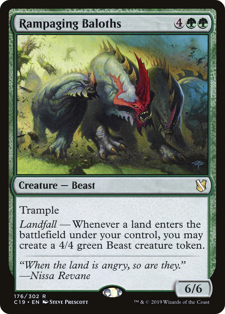 Rampaging Baloths [Commander 2019] | Grognard Games