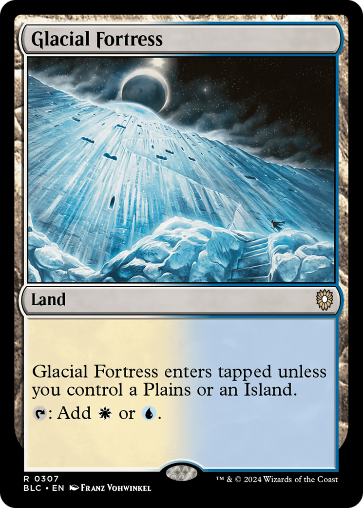 Glacial Fortress [Bloomburrow Commander] | Grognard Games