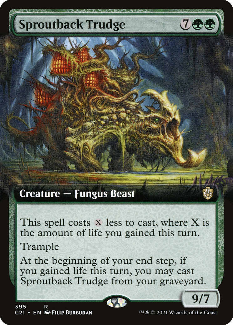 Sproutback Trudge (Extended) [Commander 2021] | Grognard Games