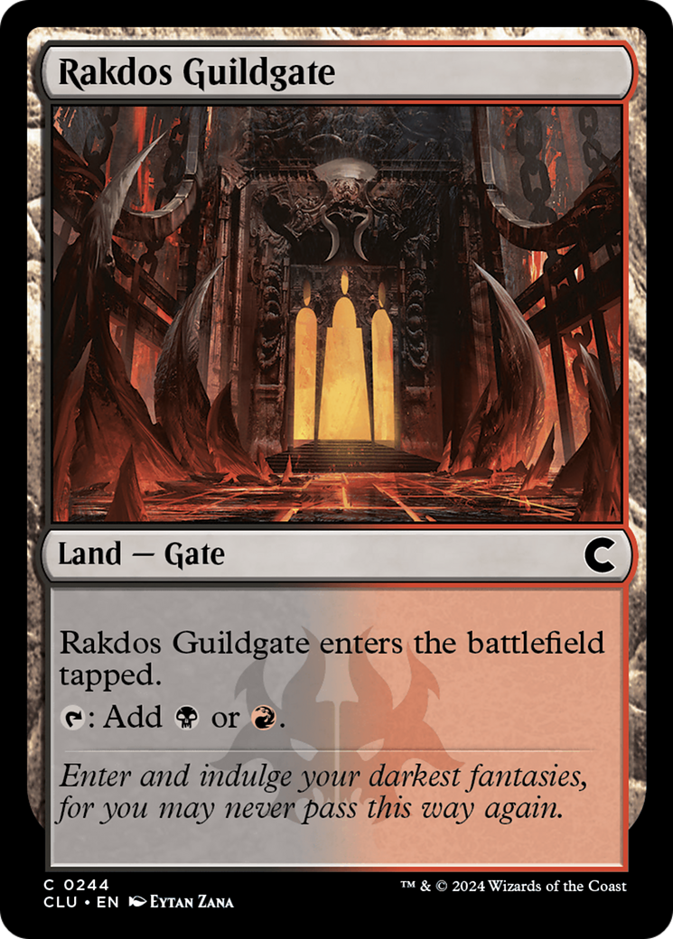 Rakdos Guildgate [Ravnica: Clue Edition] | Grognard Games