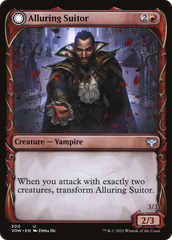 Alluring Suitor // Deadly Dancer (Showcase Fang Frame) [Innistrad: Crimson Vow] | Grognard Games