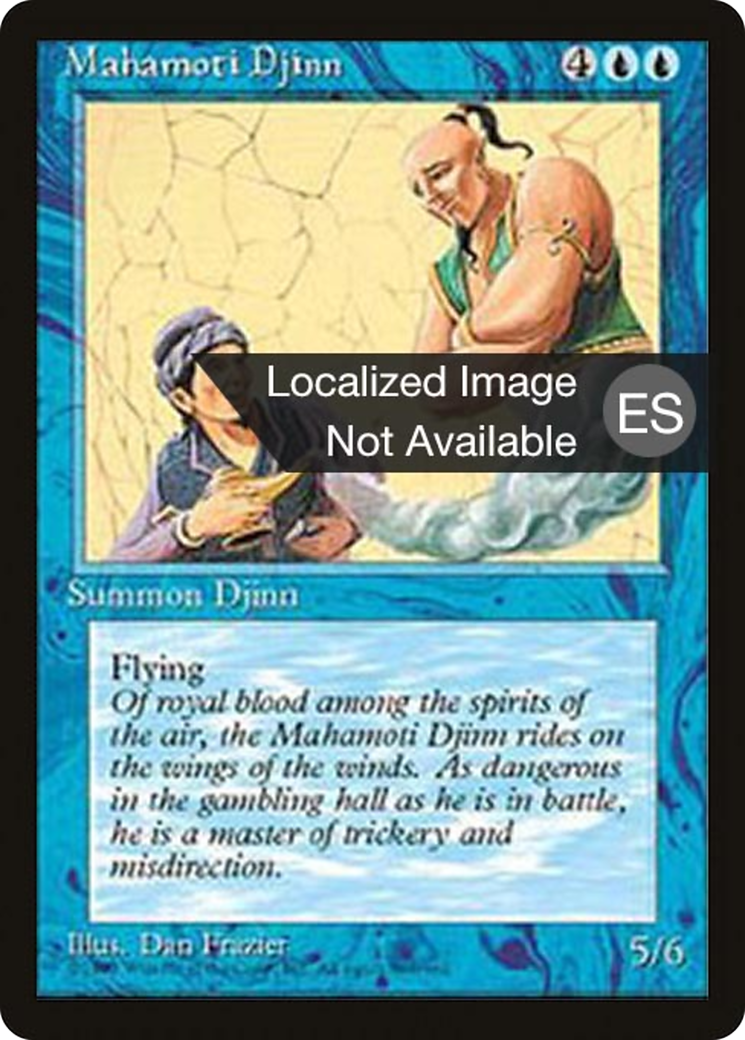 Mahamoti Djinn [Fourth Edition (Foreign Black Border)] | Grognard Games