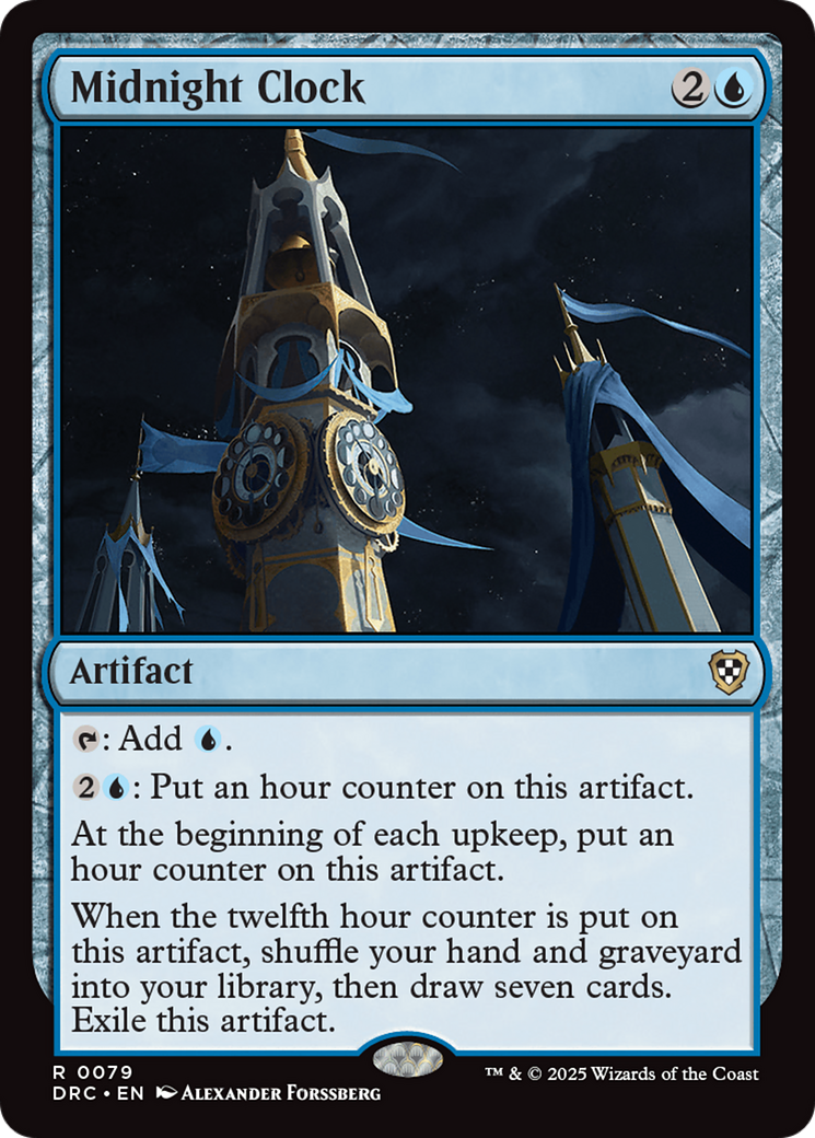 Midnight Clock [Aetherdrift Commander] | Grognard Games