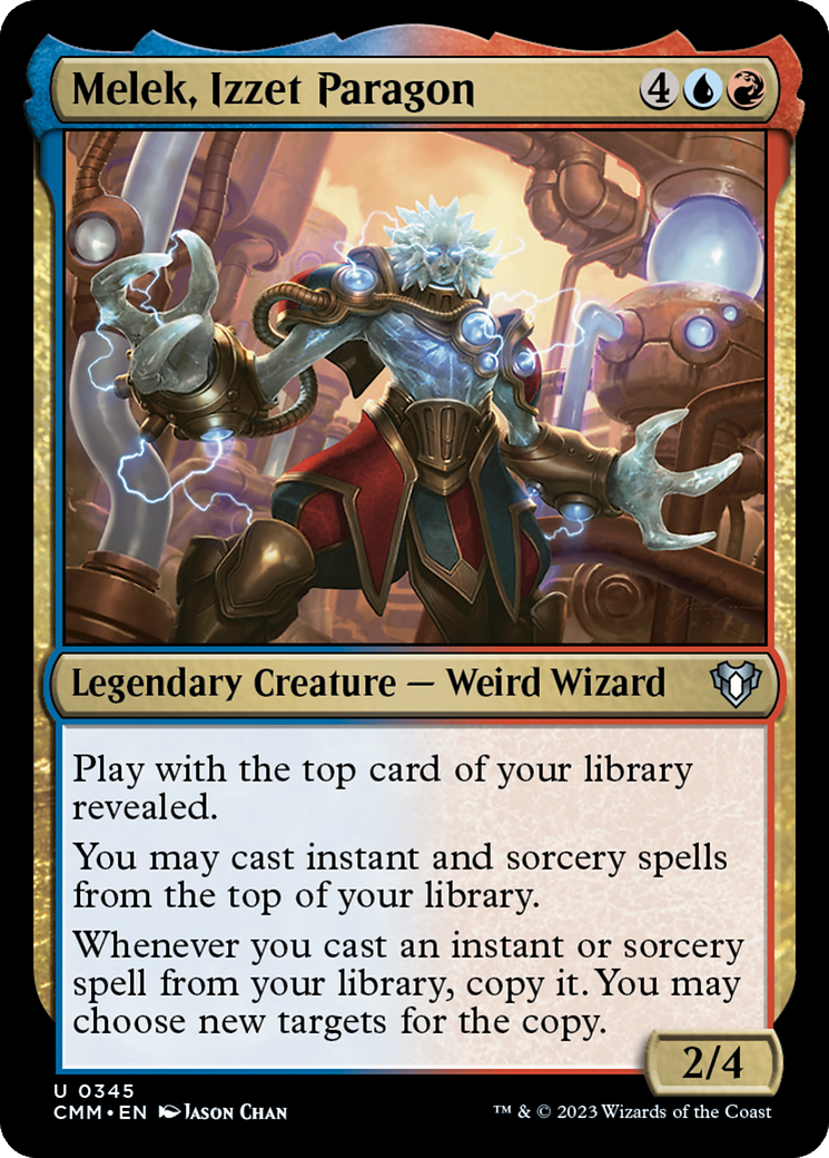 Melek, Izzet Paragon [Commander Masters] | Grognard Games