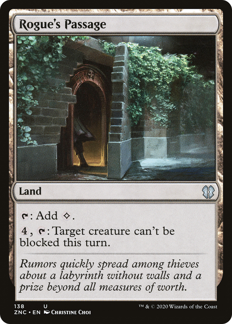 Rogue's Passage [Zendikar Rising Commander] | Grognard Games