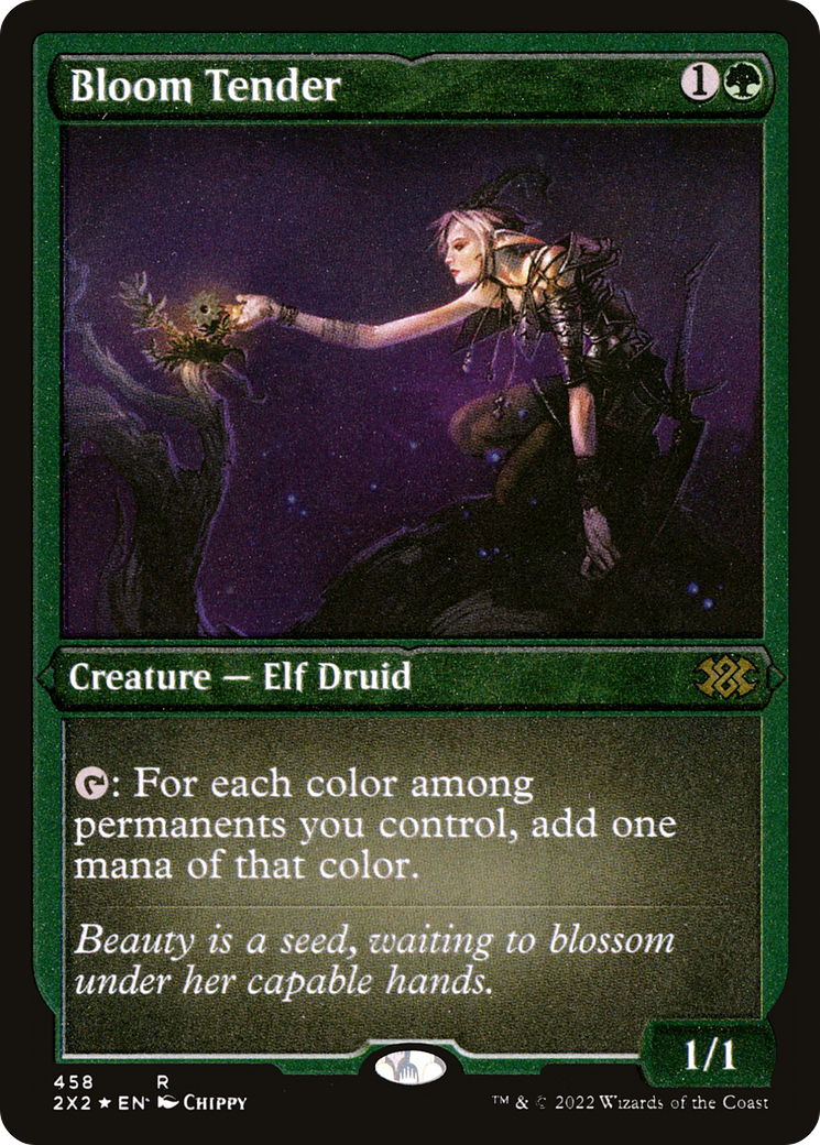 Bloom Tender (Foil Etched) (2X2-458) - Double Masters 2022 Foil | Grognard Games