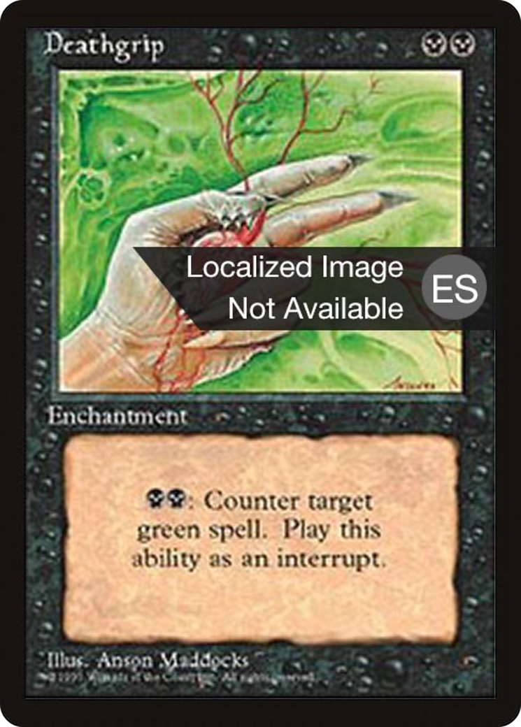 Deathgrip [Fourth Edition (Foreign Black Border)] | Grognard Games