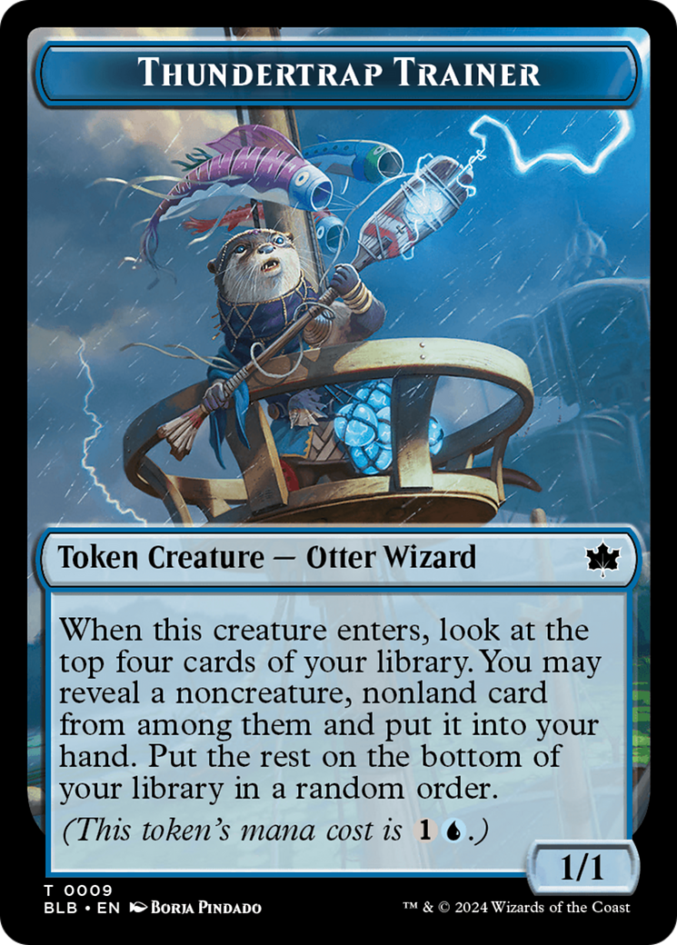 Thundertrap Trainer (BLB-009) - Bloomburrow Tokens Foil | Grognard Games