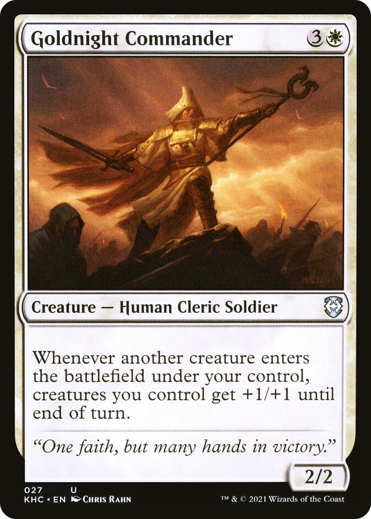 Goldnight Commander [Kaldheim Commander] | Grognard Games