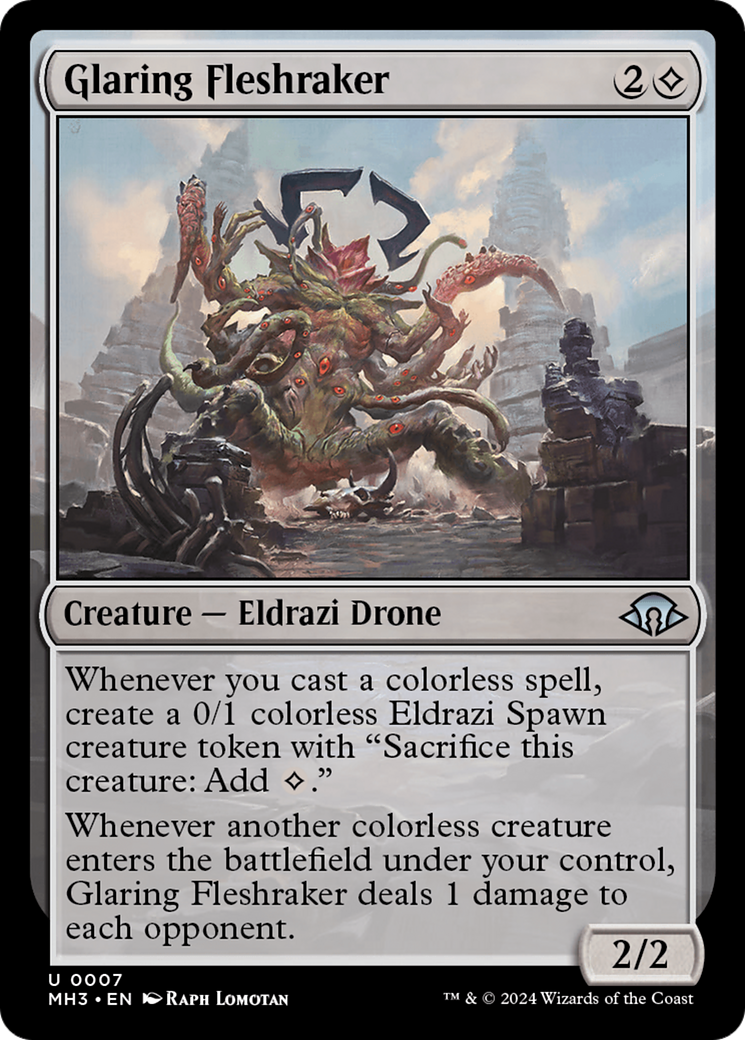 Glaring Fleshraker [Modern Horizons 3] | Grognard Games