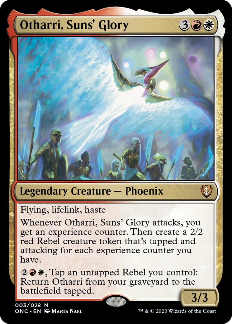 Otharri, Suns' Glory [Phyrexia: All Will Be One Commander] | Grognard Games