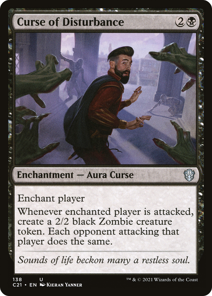Curse of Disturbance [Commander 2021] | Grognard Games