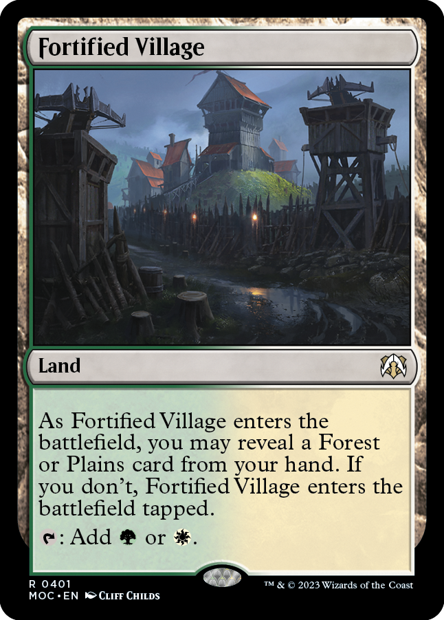 Fortified Village [March of the Machine Commander] | Grognard Games