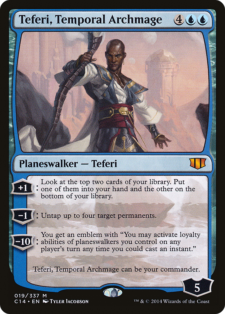 Teferi, Temporal Archmage [Commander 2014] | Grognard Games