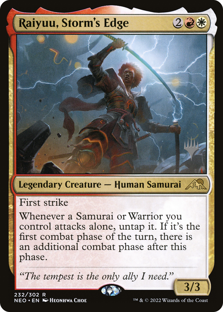 Raiyuu, Storm's Edge (Promo Pack) [Kamigawa: Neon Dynasty Promos] | Grognard Games