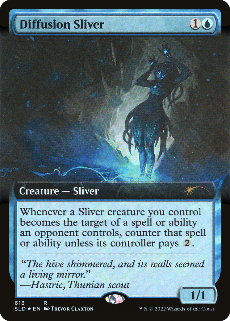 Diffusion Sliver (Extended Art) [Secret Lair Drop Promos] | Grognard Games