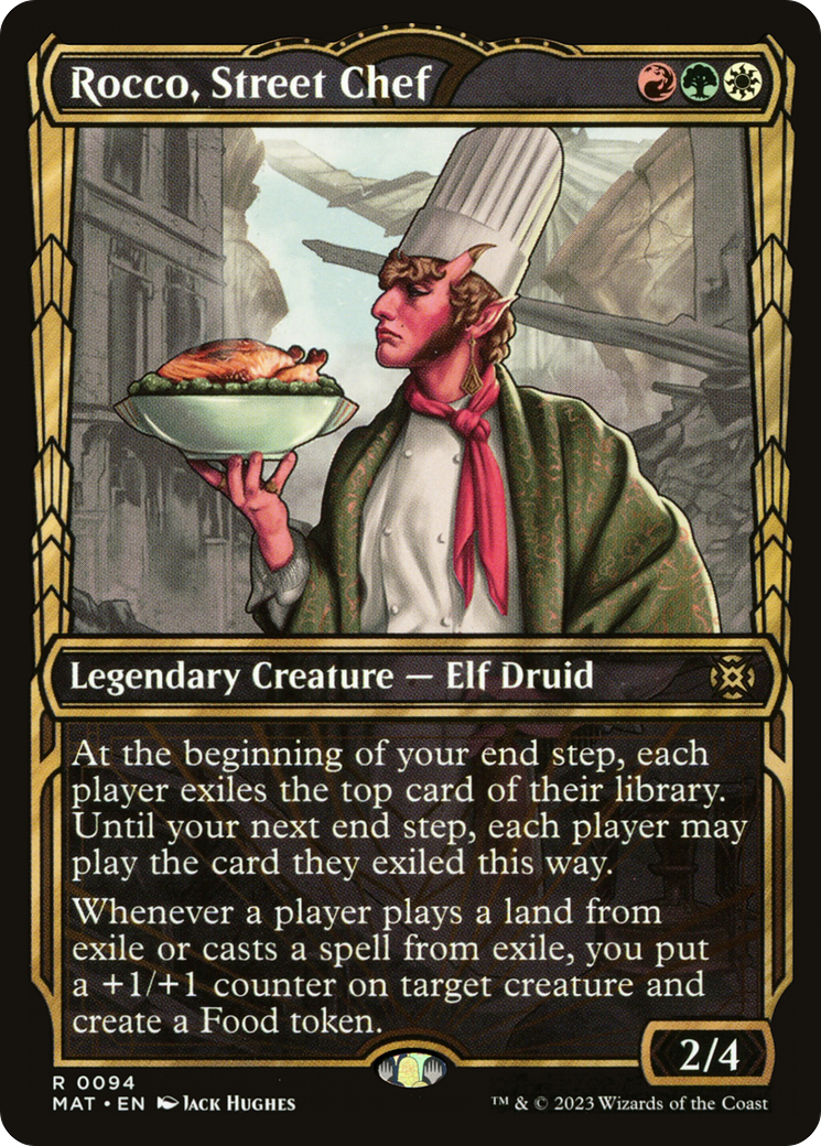 Rocco, Street Chef (Showcase) [March of the Machine: The Aftermath] | Grognard Games