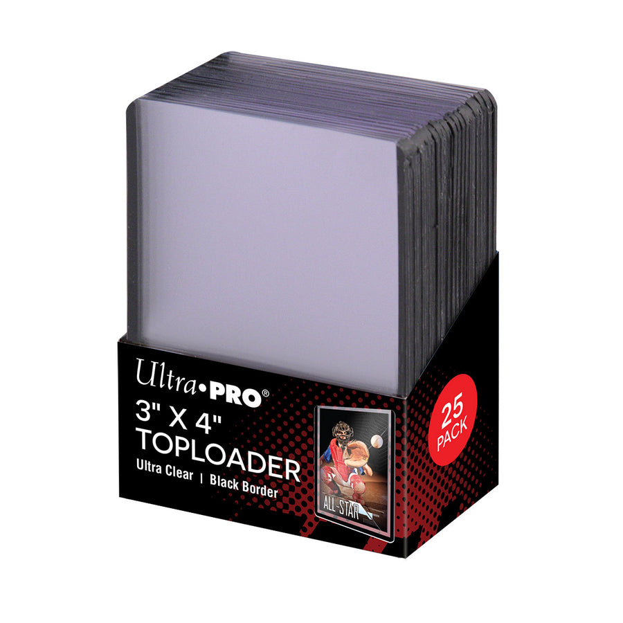 Ultra Pro Toploader 3x4" Black Border | Grognard Games